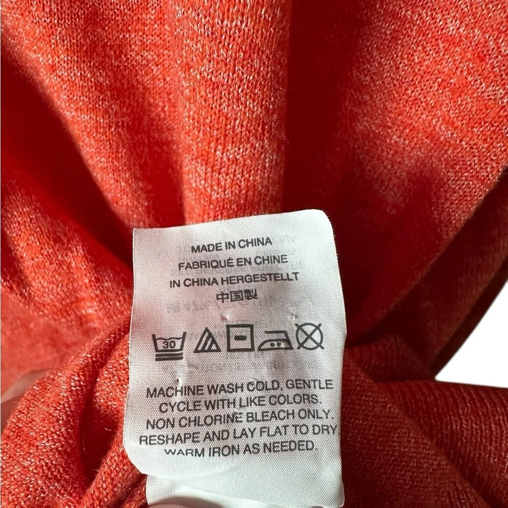 J.Crew Red Crewneck Sweater Long Sleeve‎ Pullover Women’s XL